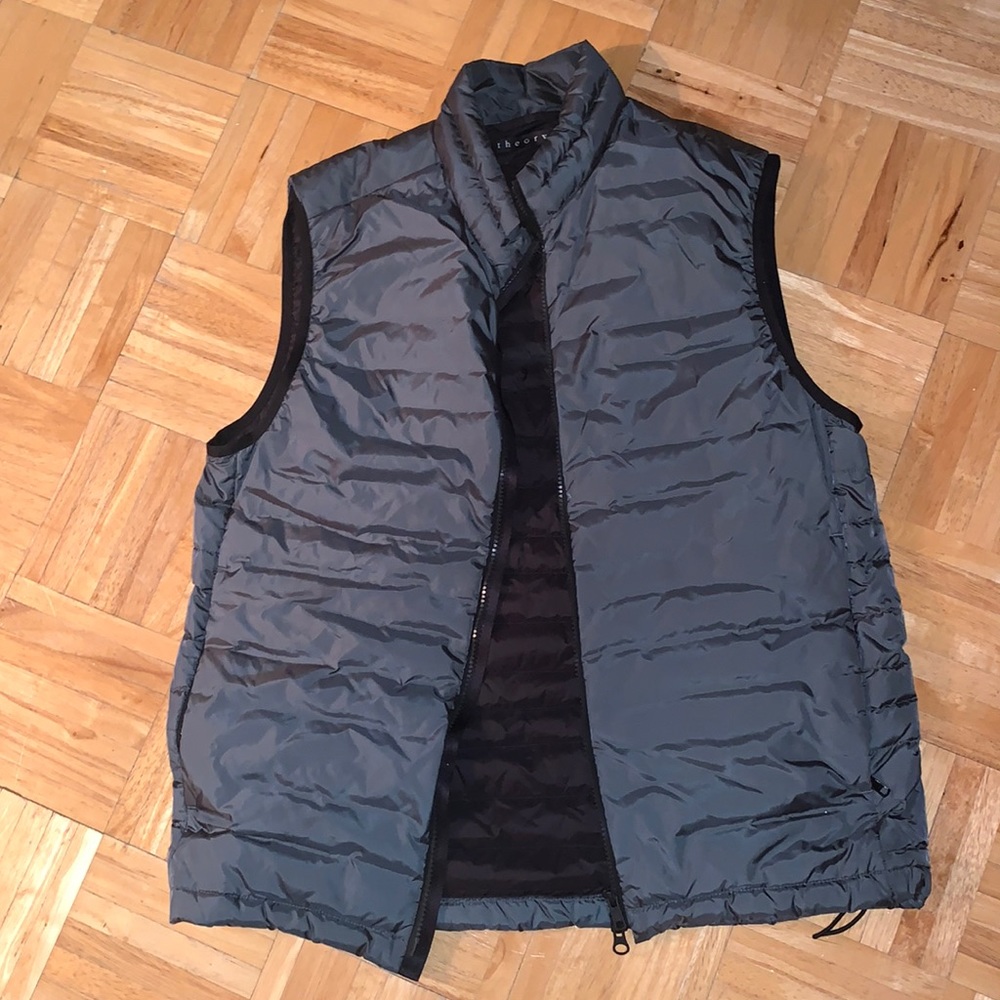 Theory wind breaker material vest